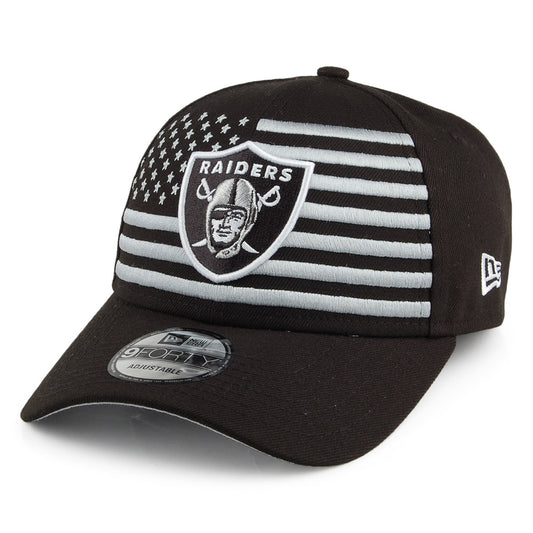 Gorra de béisbol 9FORTY NFL Draft Las Vegas Raiders de New Era - Negro-Gris