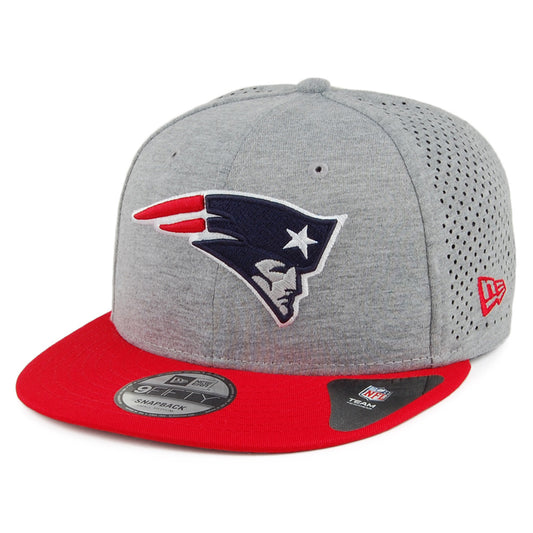 Gorra Snapback 9FIFTY Shadow Tech New England Patriots de New Era - Gris-Rojo