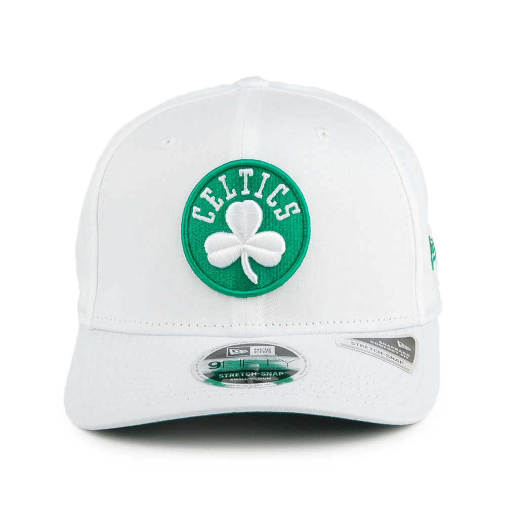 Gorra Snapback 9FIFTY Stretch Snap Boston Celtics de New Era - Blanco