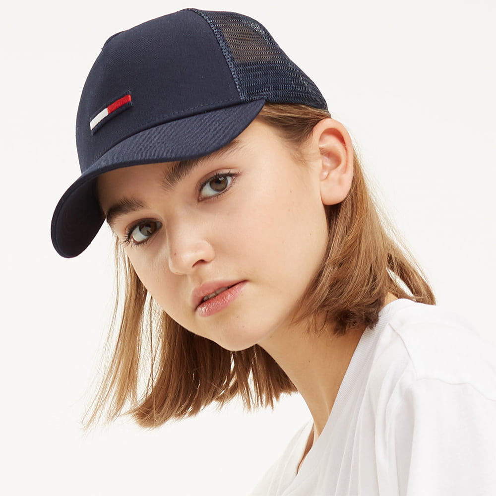 Gorra Trucker Flag de Tommy Hilfiger - Azul Oscuro