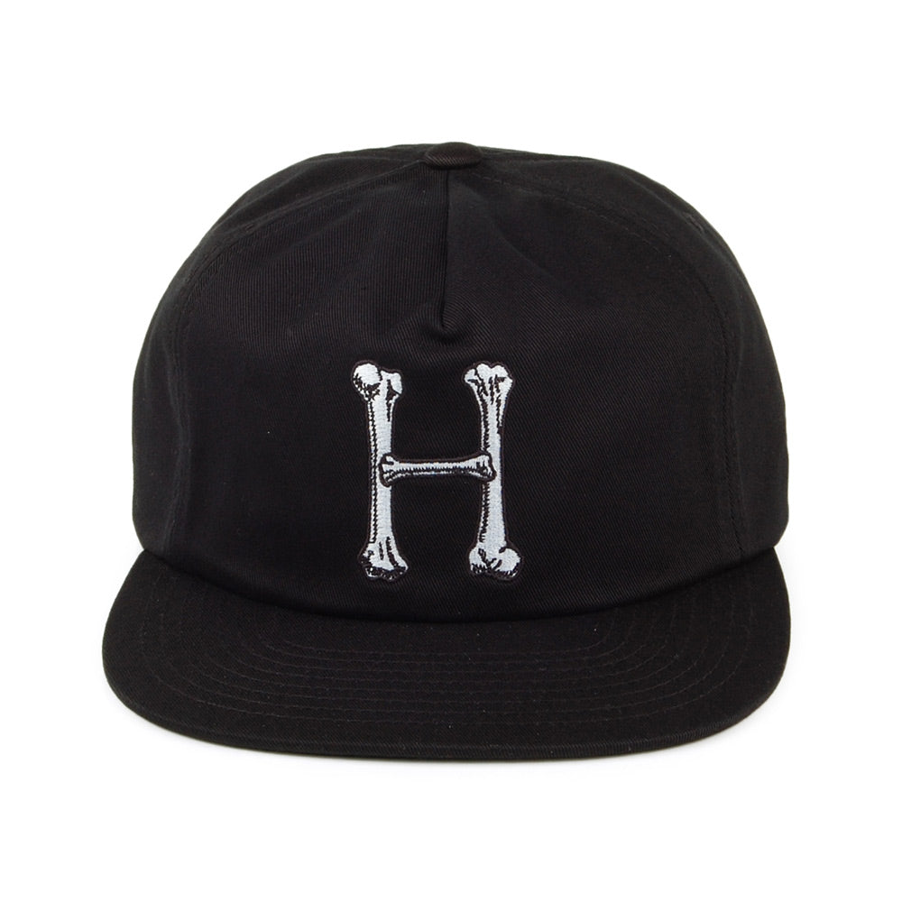 Gorra Snapback Bone Classic H de HUF - Negro