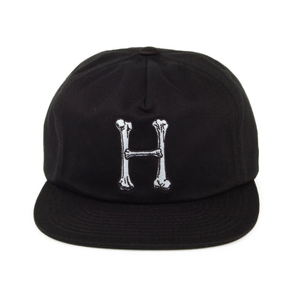 Gorra Snapback Bone Classic H de HUF - Negro