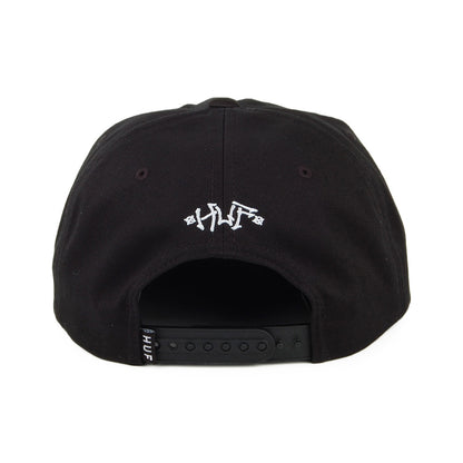 Gorra Snapback Bone Classic H de HUF - Negro