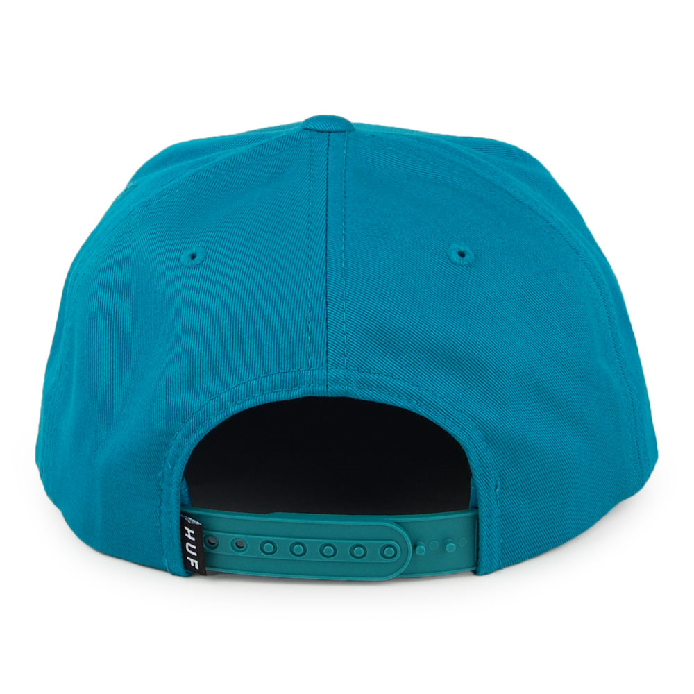 Gorra Snapback Triple Triangle de HUF - Verde Azulado