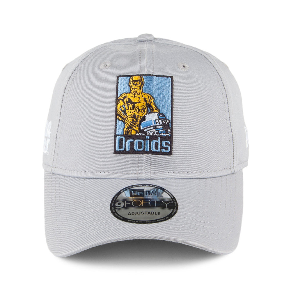 Gorra de béisbol 9FORTY Star Wars Droid de New Era - Gris