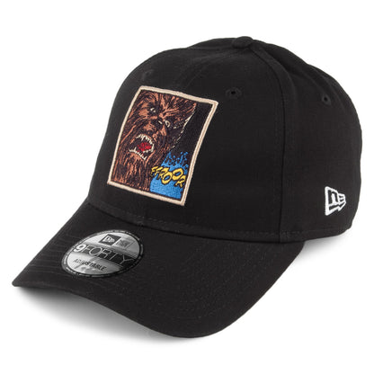 Gorra de béisbol 9FORTY Chewbacca de Star Wars de New Era - Negro