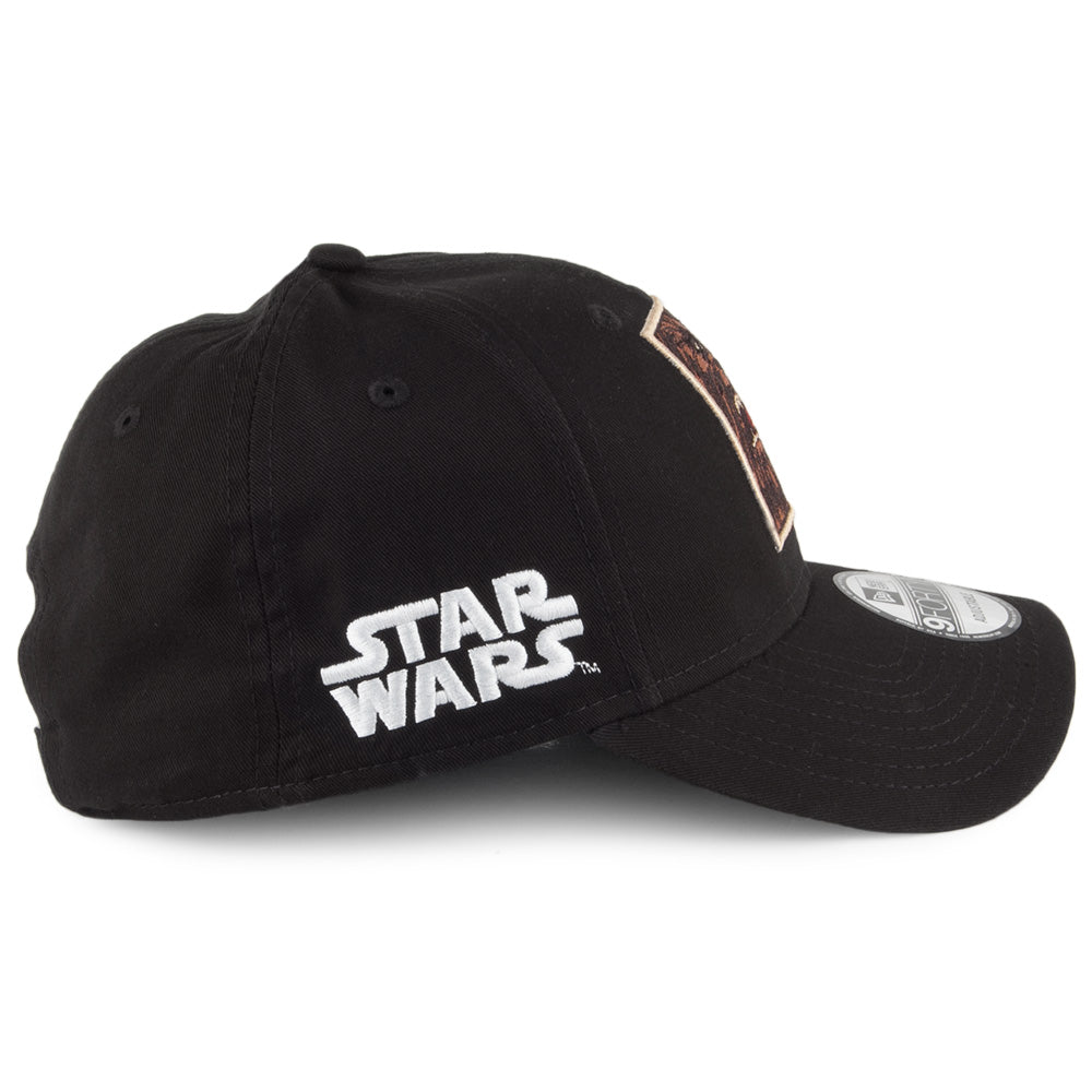 Gorra de béisbol 9FORTY Chewbacca de Star Wars de New Era - Negro