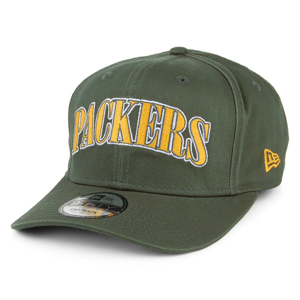 Gorra Snapback 9FIFTY Green Bay Packers de New Era - Verde