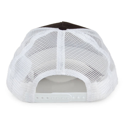 Gorra Trucker Oval Script de New Era - Negro