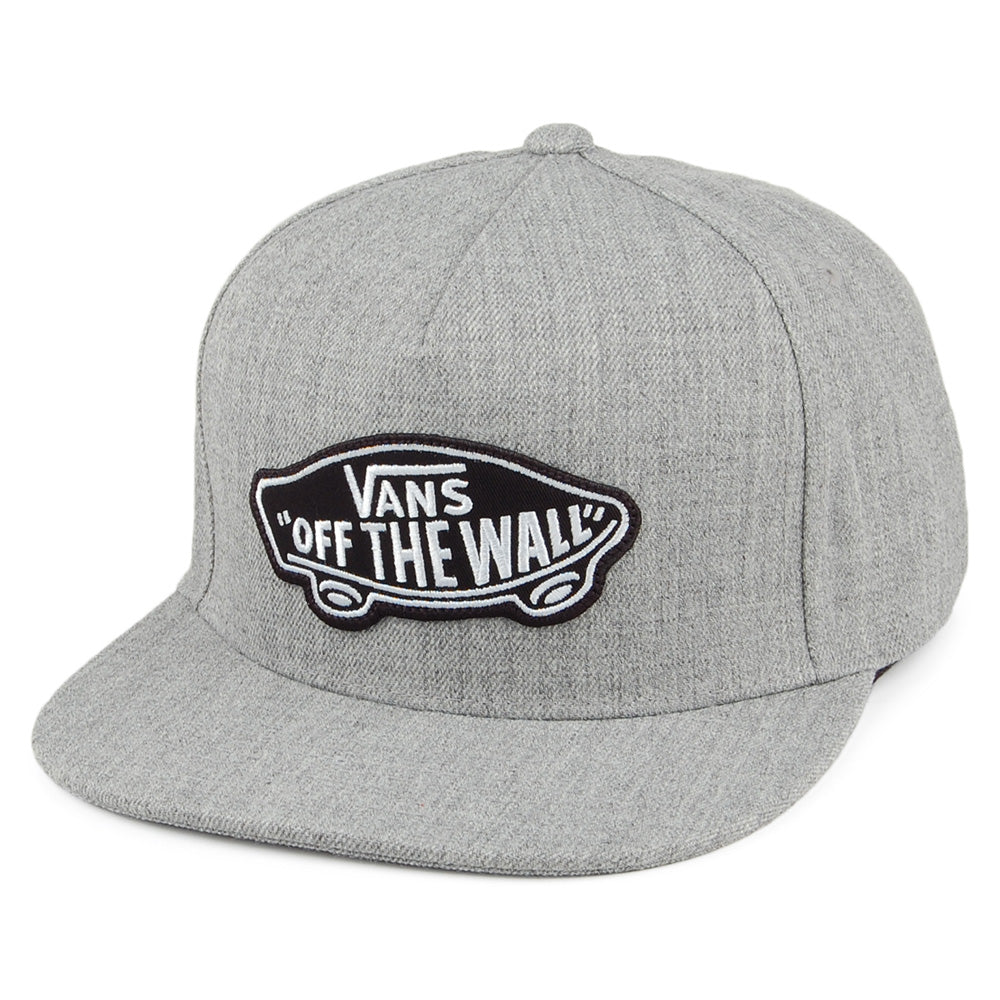 Gorra Snapback Classic Patch de Vans - Gris Jaspeado