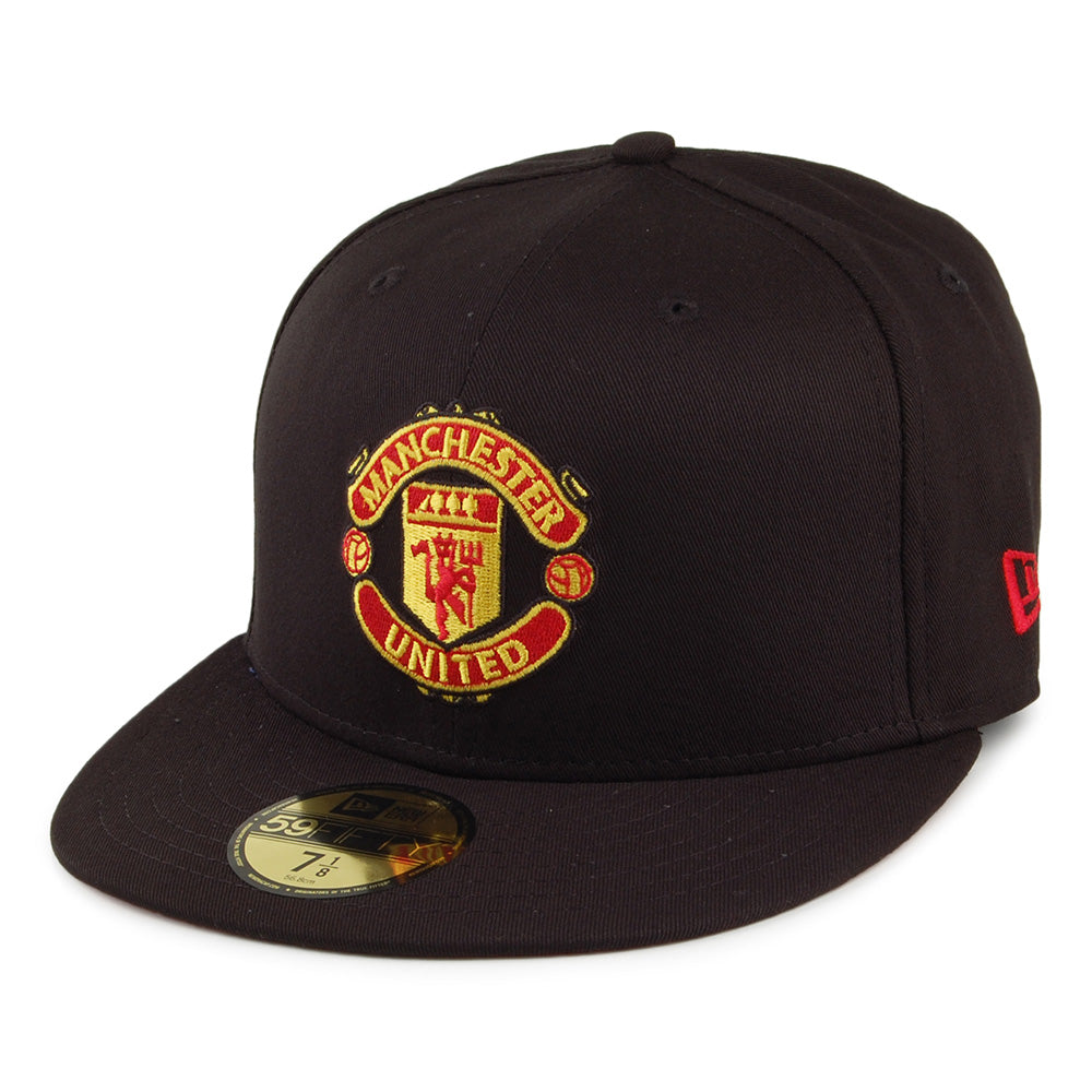 Gorra de béisbol 59FIFTY Basic Manchester United de New Era - Negro