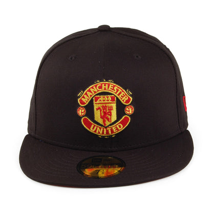 Gorra de béisbol 59FIFTY Basic Manchester United de New Era - Negro