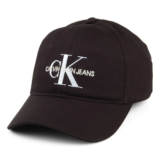 Gorra de béisbol J Monogram de Calvin Klein - Negro