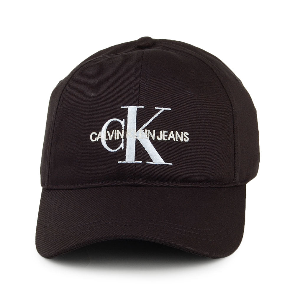 Gorra de béisbol J Monogram de Calvin Klein - Negro