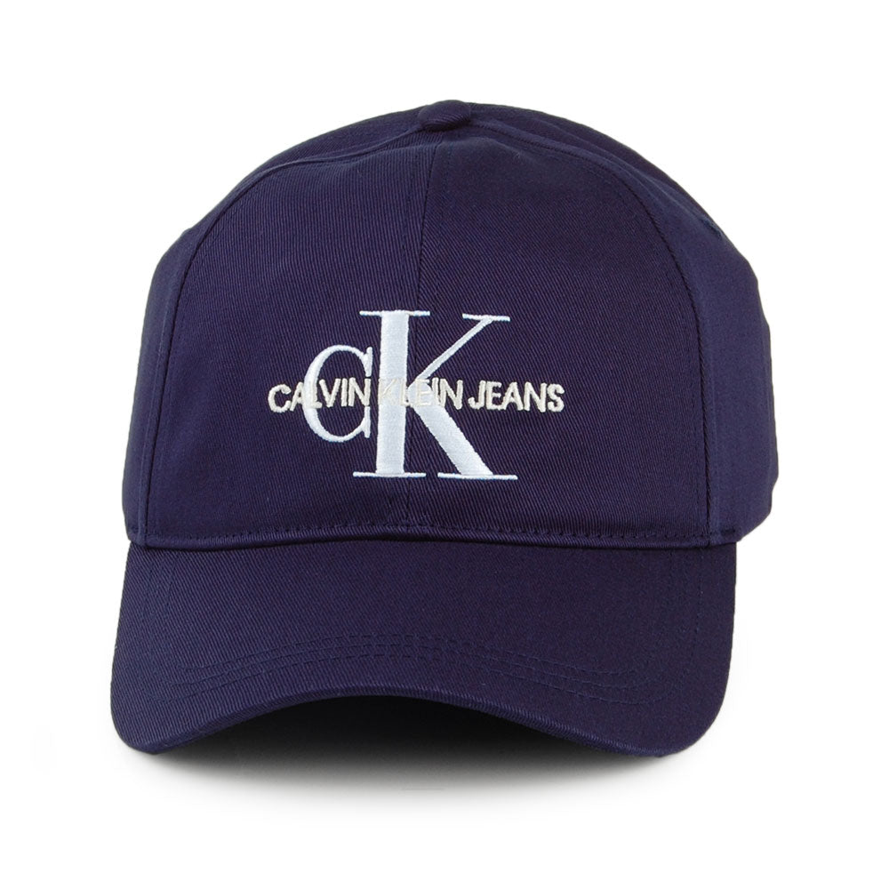 Gorra de béisbol J Monogram de Calvin Klein - Azul Marino