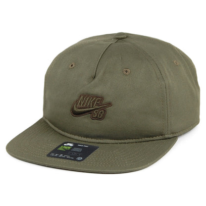 Gorra Snapback Icon Pro Tonal de Nike SB - Verde Oliva