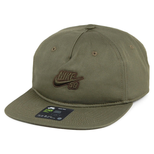 Gorra Snapback Icon Pro Tonal de Nike SB - Verde Oliva