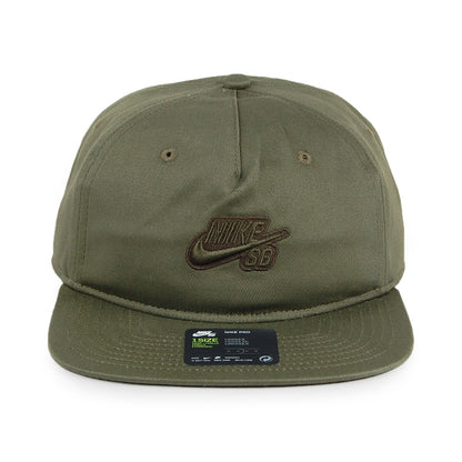 Gorra Snapback Icon Pro Tonal de Nike SB - Verde Oliva