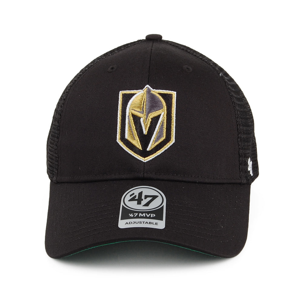 Gorra Trucker NHL Branson MVP Vegas Golden Knights de 47 Brand - Negro