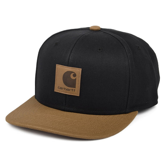 Gorra Snapback Bi-color de Carhartt WIP - Negro-Marrón