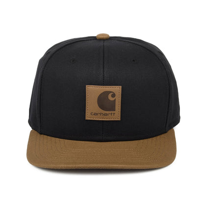 Gorra Snapback Bi-color de Carhartt WIP - Negro-Marrón