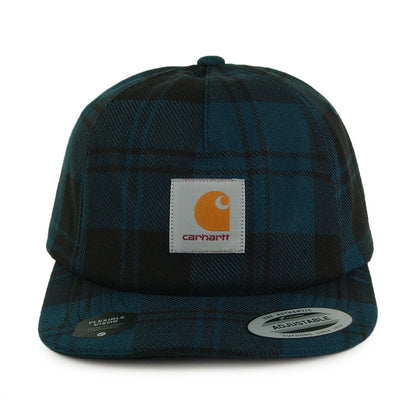 Gorra Strapback Pulford sin estructurar de sarga de algodón de Carhartt WIP - Múltiples tonalidades azules