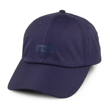 Gorra de béisbol Baby Tab Logo 600D resistente al agua de Levi's - Azul Marino