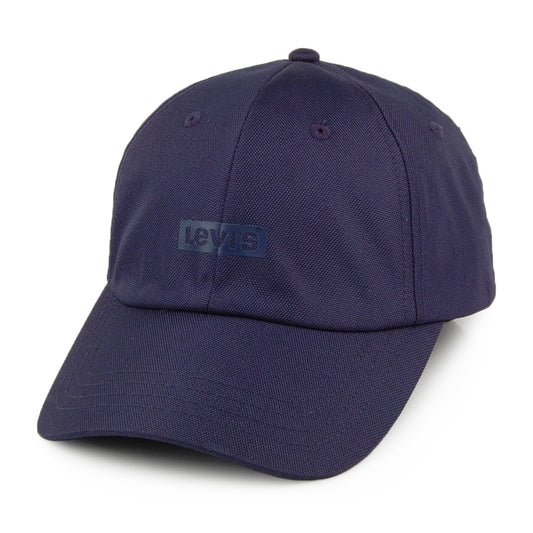 Gorra de béisbol Baby Tab Logo 600D resistente al agua de Levi's - Azul Marino