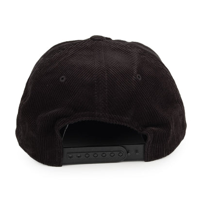 Gorra Snapback Malt MP de pana de Brixton - Negro