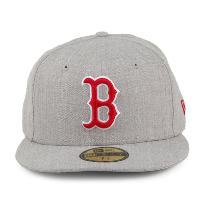 Gorra de béisbol 59FIFTY MLB Series Boston Red Sox de New Era - Gris Jaspeado