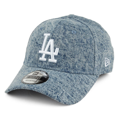 Gorra béisbol 9FORTY MLB tela vaquera L.A. Dodgers New Era - Vaquero