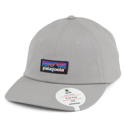Gorra de béisbol P-6 Label LoPro Trad de algodón orgánico de Patagonia - Gris Claro