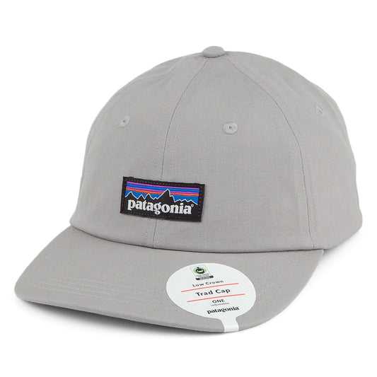 Gorra de béisbol P-6 Label LoPro Trad de algodón orgánico de Patagonia - Gris Claro