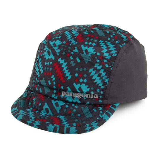 Gorra plegable Airdini Trail nylon reciclado de Patagonia - Azul-Negro