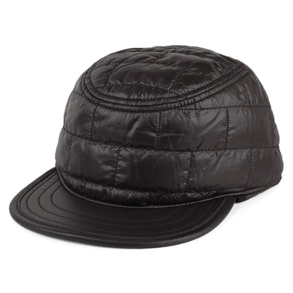 Gorra Nano Puff con orejeras de reciclado de Patagonia - Negro