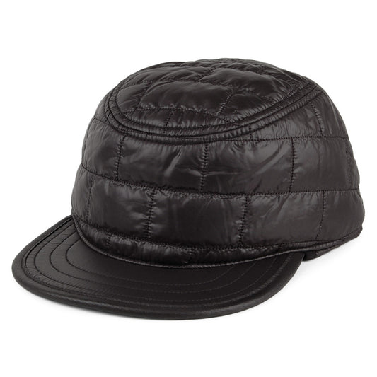 Gorra Nano Puff con orejeras de reciclado de Patagonia - Negro