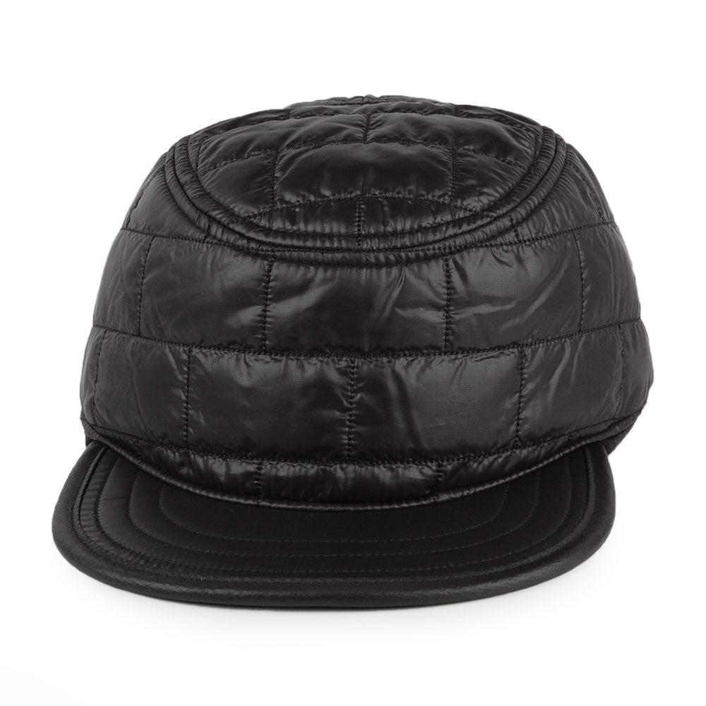 Gorra Nano Puff con orejeras de reciclado de Patagonia - Negro