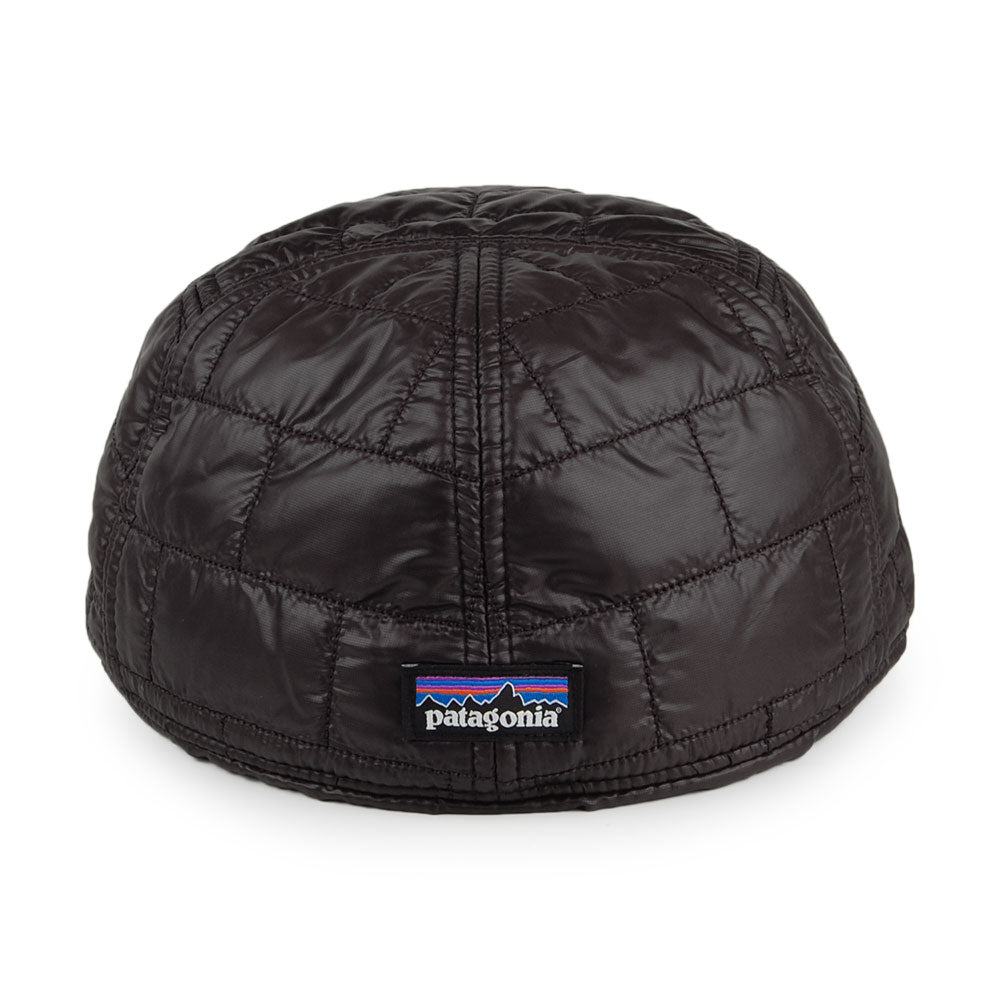 Gorra Nano Puff con orejeras de reciclado de Patagonia - Negro