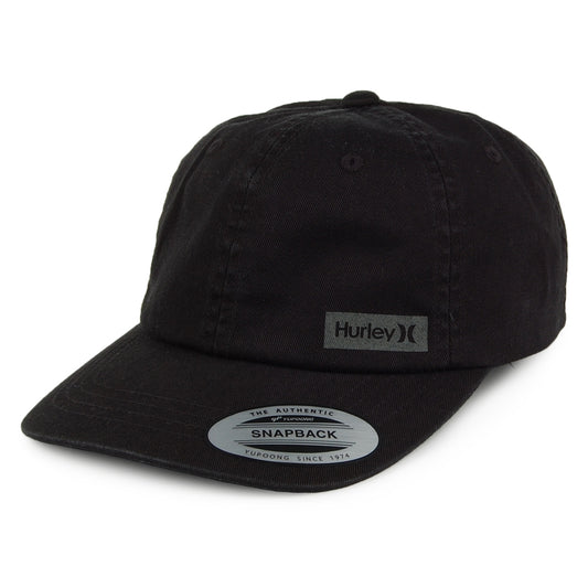 Gorra de béisbol One & Only Boxed de efecto lavado de Hurley - Negro