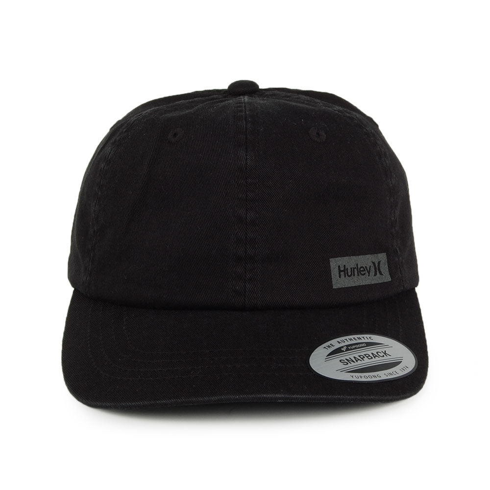 Gorra de béisbol One & Only Boxed de efecto lavado de Hurley - Negro