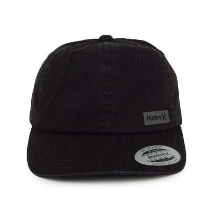 Gorra de béisbol One & Only Boxed de efecto lavado de Hurley - Negro