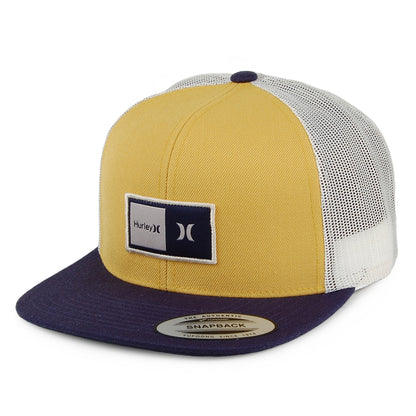 Gorra Trucker Natural de Hurley - Mostaza-Negro