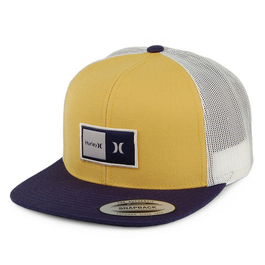 Gorra Trucker Natural de Hurley - Mostaza-Negro