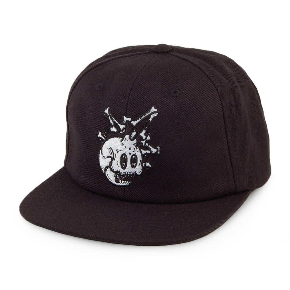 Gorra Snapback Bones de The Hundreds - Negro