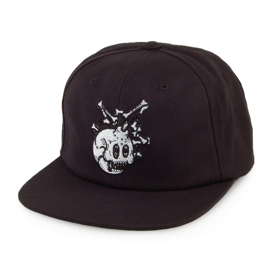 Gorra Snapback Bones de The Hundreds - Negro