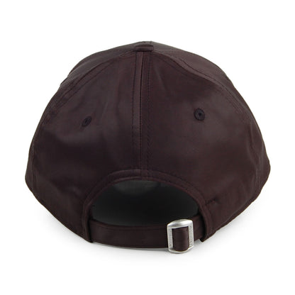 Gorra de béisbol mujeres 9FORTY de satén MLB New York Yankees de New Era - Negro-Rosa