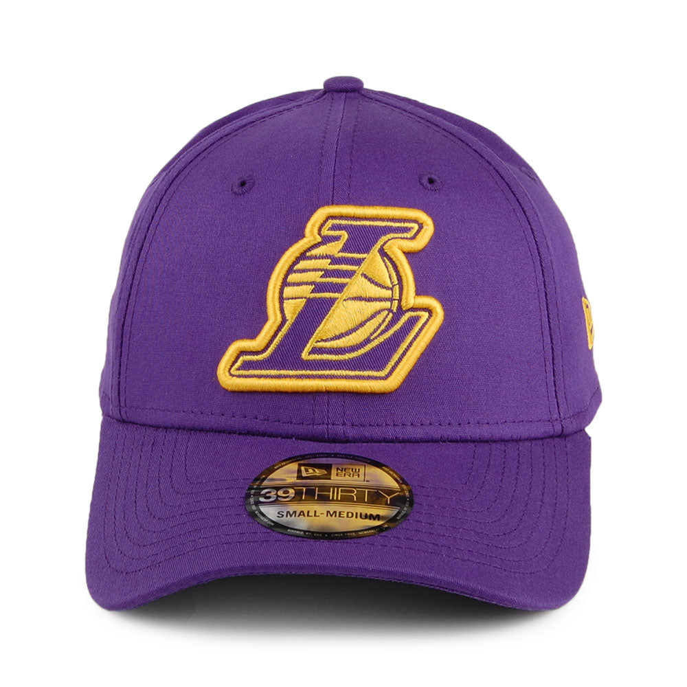 Gorra de béisbol 39THIRTY NBA L.A. Lakers de New Era - Morado