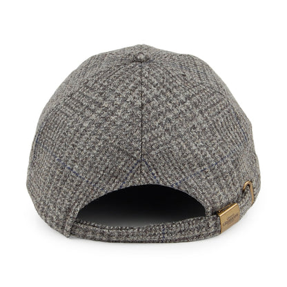 Gorra de béisbol de tweed Príncipe de Gales de Christys - Gris