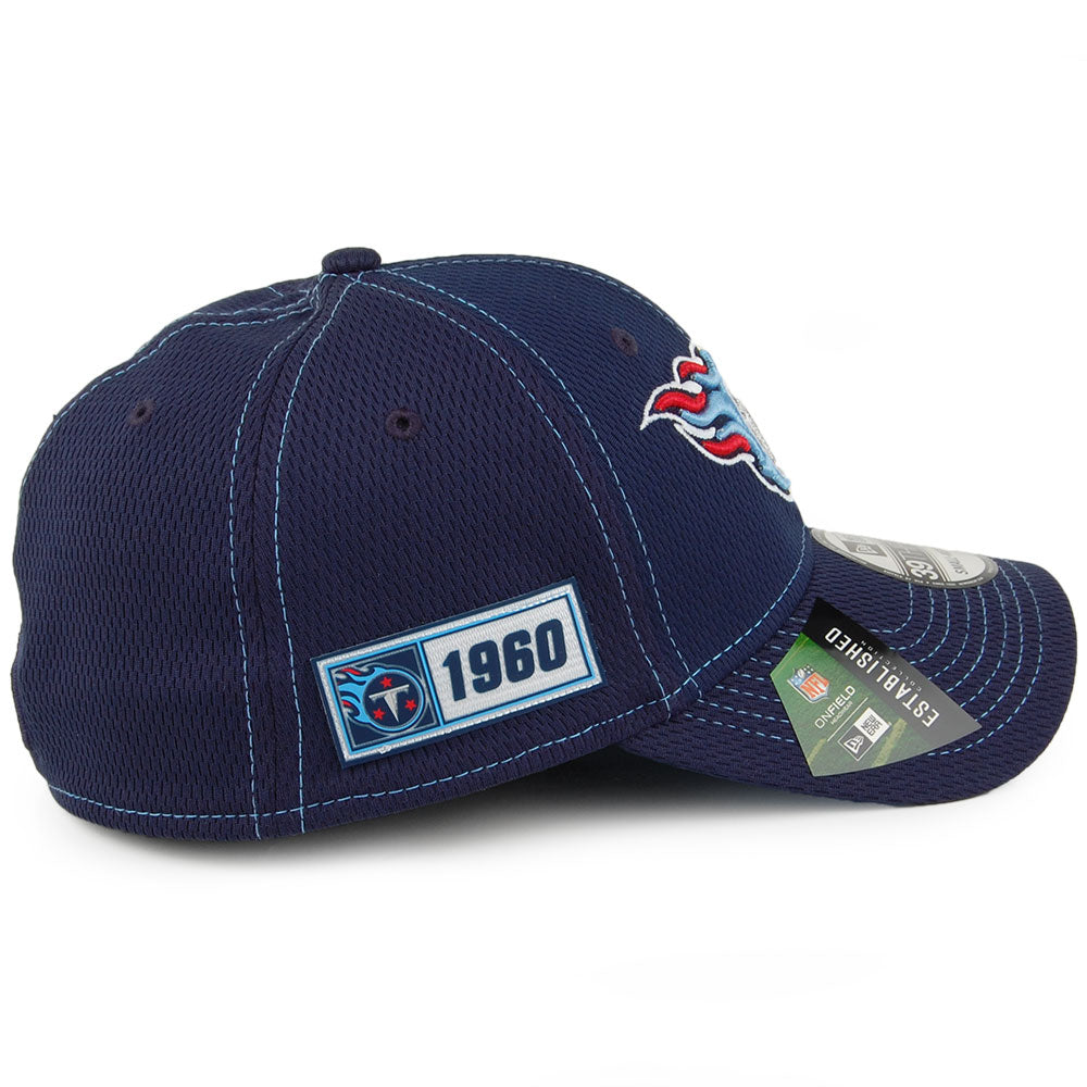 Gorra de béisbol 39THIRTY NFL Onfield Road Tennessee Titans de New Era - Azul