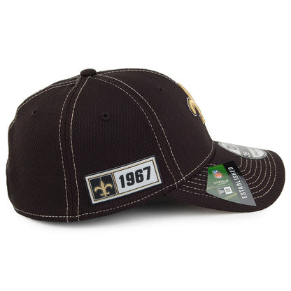 Gorra de béisbol 39THIRTY NFL Onfield Road New Orleans Saints de New Era - Negro